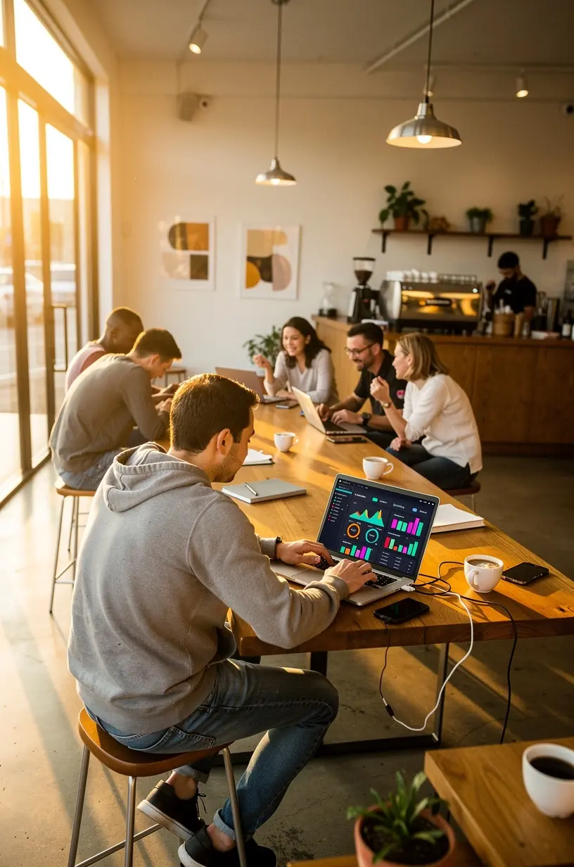 Visual representation of time saved using smart automation in software development cycles.